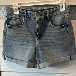 White House Black Market Blue Jean Shorts